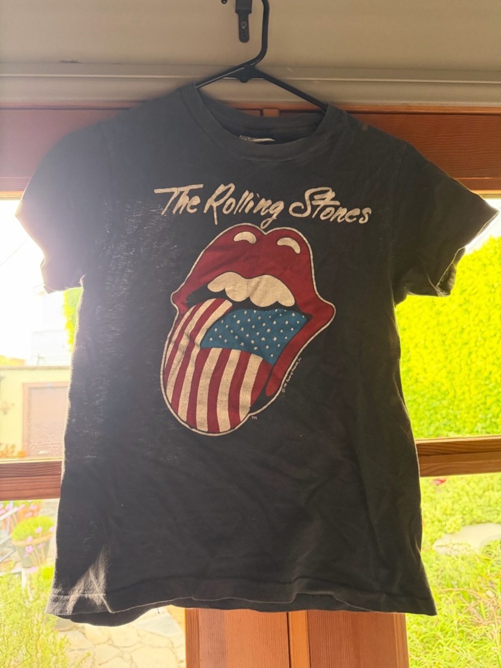 Vintage Rolling Stones concert shirt